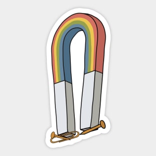 Magnetic Rainbow Sticker